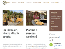 Tablet Screenshot of gardenbulzaga.com